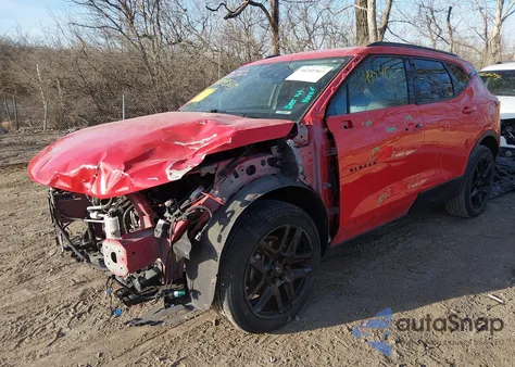 2019 Chevrolet Blazer Base W/3Lt из США, поврежденный, VIN 3GNKBDRS5KS698915